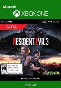 Resident Evil 3 XBOX One / Série X|S [Code numérique] GLOBAL
