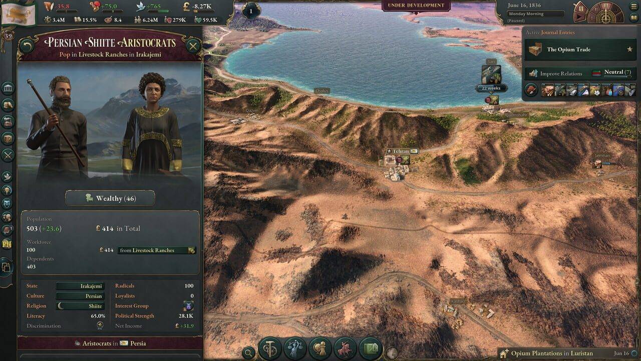Victoria 3 PC Steam Digital Code Global