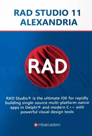 Embarcadero RAD Studio 11.3 Alexandria Clé de licence professionnelle GLOBAL