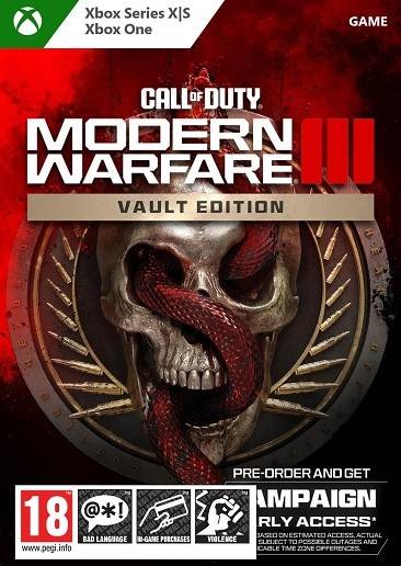 Call of Duty: Modern Warfare III Edizione Cassaforte Xbox Series X | Accesso all'account S / Xbox One SOLO nel Regno Unito