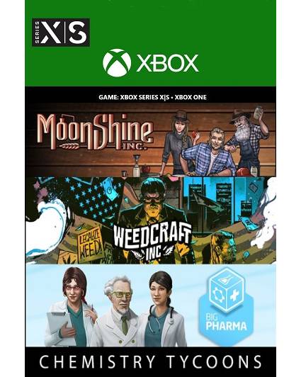 Weedcraft Inc + Moonshine Inc + Big Pharma - Chemistry Tycoons Bundle Xbox Series X | S / Xbox One [Digital Code] Argentina