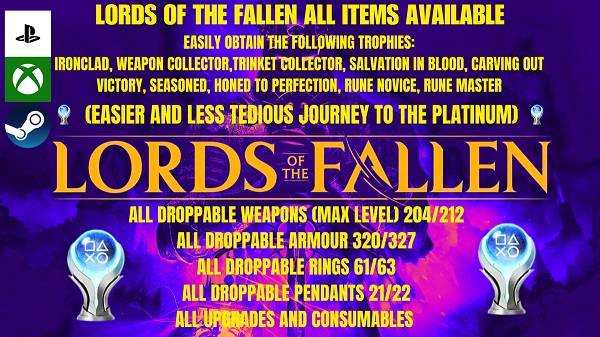 Paquete completista de Lords of the Fallen PS5/XBOX/PC