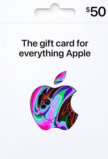 Apple Gift Card $50 USD Digital Code USA