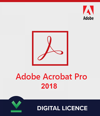 Adobe Acrobat Pro 2018 (PC) 1 appareil Windows - Adobe Key - GLOBAL