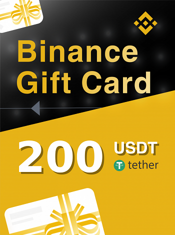 Carte-cadeau Binance 200 USDT Code clé GLOBAL