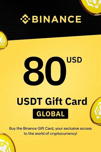 Binance Gift Card 80 USDT Key Code GLOBAL