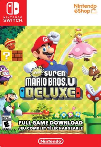 New Super Mario Bros U Deluxe US Nintendo Switch Eshop CD Key