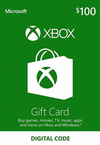 XBOX Live $100 Prepaid Card US