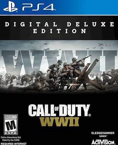 Call of Duty: WWII Digital Deluxe Edition EU PS4 CD Key