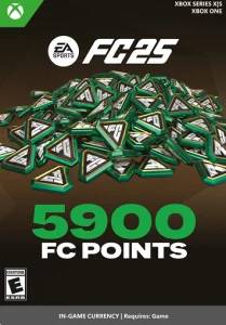 EA SPORTS FC 25 - FC Points 5900 XBOX One / Xbox Series X|S Game Key Global