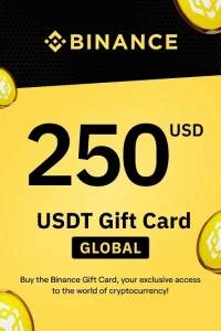 Binance Gift Card 250 USDT Key Code GLOBAL