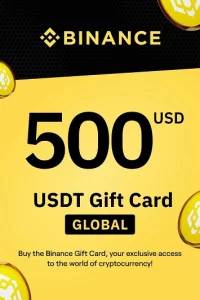 Binance Gift Card 500 USDT Key Code GLOBAL