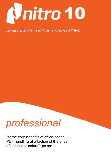 Nitro PDF Pro 10 Key Code Lifetime GLOBAL