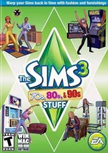 The Sims 3 - 70s, 80s, & 90s Stuff Pack DLC PC EA App Key Code GLOBAL