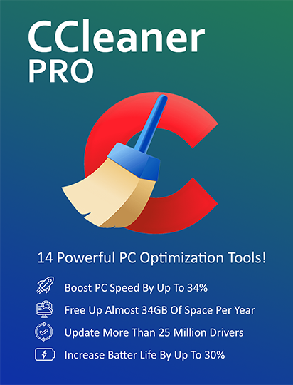 CCleaner Professional (PC) 1 Device, 1 Year - CCleaner Key - GLOBAL