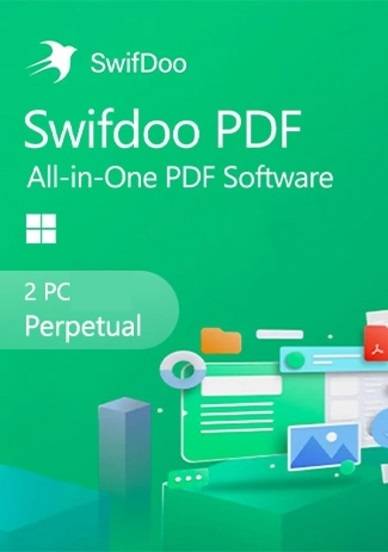 SwifDoo PDF Pro – 2 PC Lifetime License Key for Windows GLOBAL