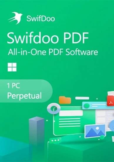 SwifDoo PDF Pro – 1 PC Lifetime License Key for Windows GLOBAL
