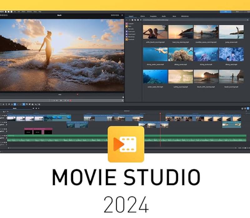MAGIX Movie Studio 2024 Clave de por vida GLOBAL