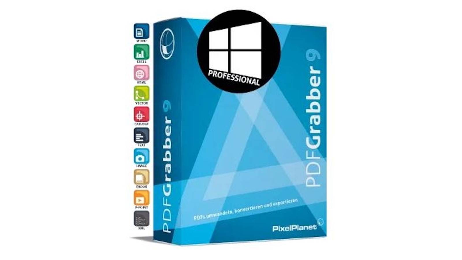 Clave para PC de PixelPlanet PdfGrabber 9 Professional