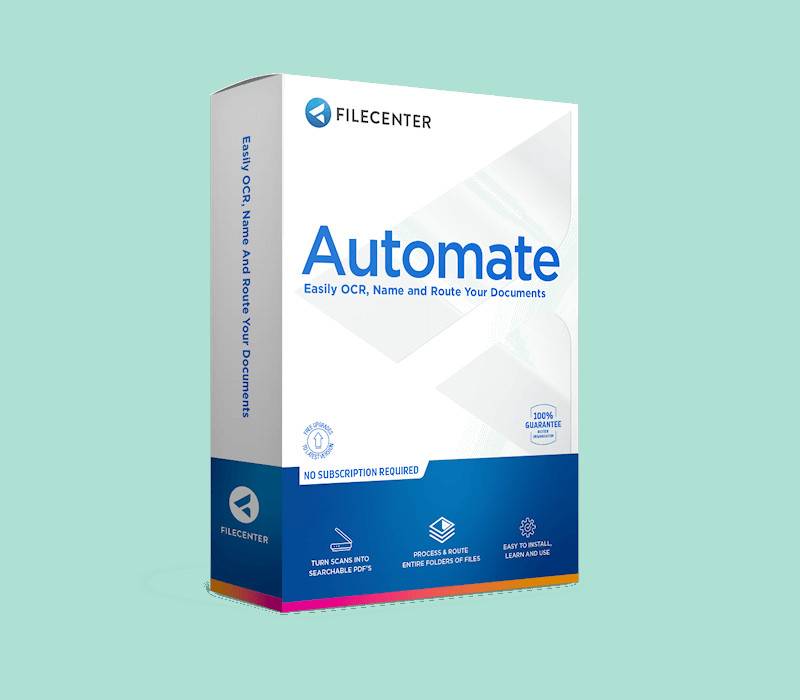 FileCenter Automate Professional Plus 12 Key Lifetime