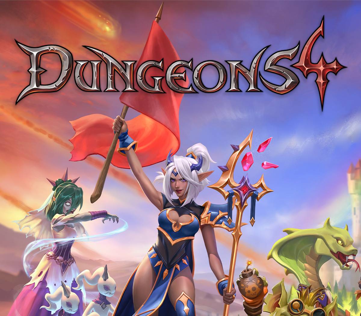 Clave de CD de Steam para Dungeons 4 para PC