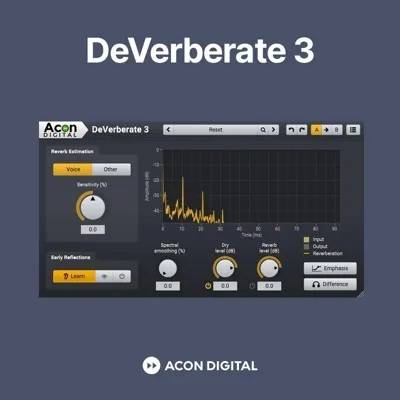 Acon Digital DeVerberate 3 Lifetime License Key GLOBAL