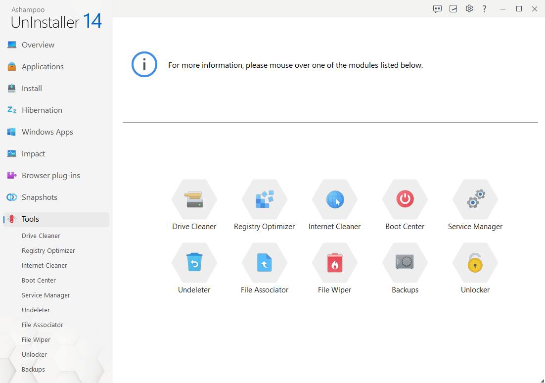Clé d'activation Ashampoo UnInstaller 14 (à vie / 1 PC)