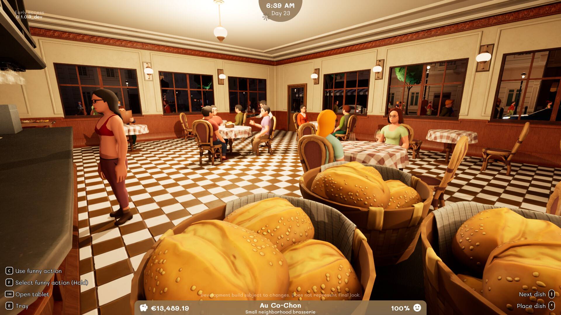 Parisian Brasserie Simulator PC Steam CD Key