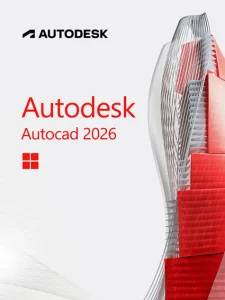 Autodesk AutoCAD 2026 für Windows – 1-Jahres-Lizenzschlüssel